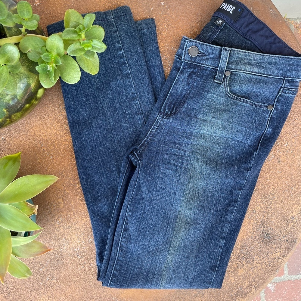 x PAIGE x skinny ankle peg jeans